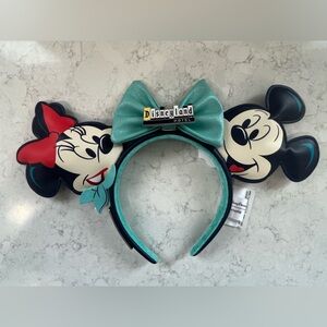 Disneyland Hotel Mickey and Minnie Mouse Ears Headband